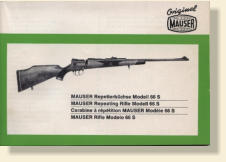 Mauser repeating Rifle Model 66 S papers.