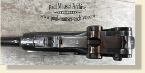 Mauser Parabellum pistol b 1939-S/42