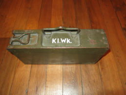 WWII Tool Box MG34, MG42, K98 and P08
