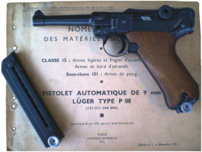 French Manual and P08 second variation sn 367 with French star.